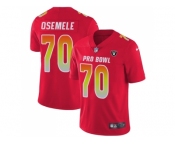 Youth Nike Oakland Raiders #70 Kelechi Osemele Red Stitched NFL Limited AFC 2018 Pro Bowl Jersey