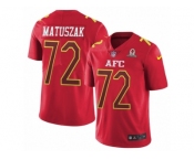 Youth Nike Oakland Raiders #72 John Matuszak Limited Red 2017 Pro Bowl NFL Jersey