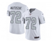Youth Nike Oakland Raiders #72 John Matuszak Limited White Rush NFL Jersey