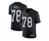 Youth Nike Oakland Raiders #78 Art Shell Vapor Untouchable Limited Black Team Color NFL Jersey