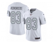 Youth Nike Oakland Raiders #83 Ted Hendricks Limited White Rush NFL Jersey