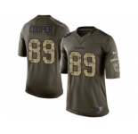 Youth Nike Oakland Raiders #89 Amari Cooper Green Salute to Service Jerseys
