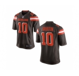 Youth Cleveland Browns #10 Robert Griffin III Brown Home Jersey