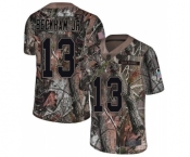 Youth Cleveland Browns #13 Odell Beckham Jr. Limited Camo Rush Realtree Football Jersey