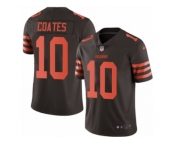 Youth Nike Cleveland Browns #10 Sammie Coates Limited Brown Rush Vapor Untouchable NFL Jersey