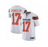 Youth Nike Cleveland Browns #17 Brock Osweiler Vapor Untouchable Limited White NFL Jersey