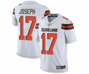 Youth Nike Cleveland Browns #17 Greg Joseph White Vapor Untouchable Elite Player NFL Jersey