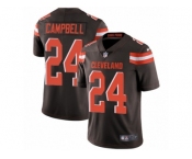 Youth Nike Cleveland Browns #24 Ibraheim Campbell Vapor Untouchable Limited Brown Team Color NFL Jersey