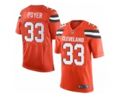 Youth Nike Cleveland Browns #33 Jordan Poyer Limited Orange Alternate NFL Jersey