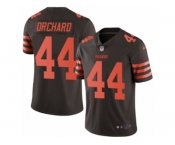 Youth Nike Cleveland Browns #44 Nate Orchard Limited Brown Rush NFL Jersey