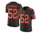 Youth Nike Cleveland Browns #52 Corey Lemonier Limited Brown Rush NFL Jersey