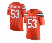 Youth Nike Cleveland Browns #53 Joe Schobert Limited Orange Alternate NFL Jersey