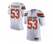 Youth Nike Cleveland Browns #53 Joe Schobert Limited White NFL Jersey