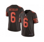 Youth Nike Cleveland Browns #6 Cody Kessler Limited Brown Rush NFL Jersey