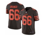Youth Nike Cleveland Browns #66 Spencer Drango Limited Brown Rush NFL Jersey