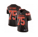 Youth Nike Cleveland Browns #75 Joel Bitonio Vapor Untouchable Limited Brown Team Color NFL Jersey