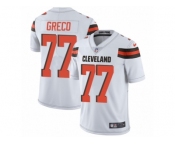 Youth Nike Cleveland Browns #77 John Greco Vapor Untouchable Limited White NFL Jersey