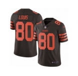 Youth Nike Cleveland Browns #80 Ricardo Louis Limited Brown Rush NFL Jersey