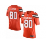 Youth Nike Cleveland Browns #80 Ricardo Louis Limited Orange Alternate NFL Jersey