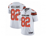 Youth Nike Cleveland Browns #82 Kasen Williams White Vapor Untouchable Limited Player NFL Jersey