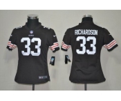 nike youth nfl jerseys cleveland browns #33 richardson brown[nike]