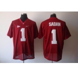 ncaa (alabama crimson) #1 saban red