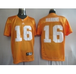 ncaa jerseys 16# manning orange