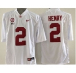 ncaa jerseys alabama crimson tide #2 henry white[2016]