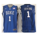 ncaa jerseys duke blue devils #1 irving blue[new style]