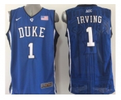 ncaa jerseys duke blue devils #1 irving blue[new style]