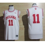ncaa jerseys indiana hoosiers #11 isiah thomas white[big]
