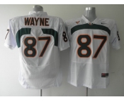 ncaa (miami hurricanes) #87 wayne white