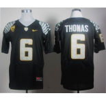 ncaa oregon ducks lamichael #6 thomas black