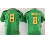 youth ncaa jerseys oregon ducks #8 marcus mariota green