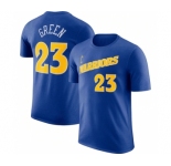 Men's Golden State Warriors #23 Draymond Green Blue 2022-23 Name & Number T-Shirt
