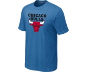 NBA Chicago Bulls Big & Tall Primary Logo L.Blue T-Shirt