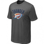 NBA Oklahoma City Thunder Big & Tall Primary Logo D.Grey T-Shirt