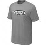 NBA San Antonio Spurs Big & Tall Primary Logo L.Grey T-Shirt