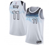 Men's Minnesota Timberwolves #11 Naz Reid White 2024-25 City Edition Stitched Jersey
