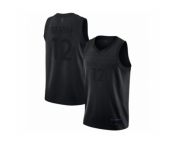 Men's Minnesota Timberwolves #12 Treveon Graham Swingman Black MVP Basketball Jersey