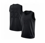 Men's Minnesota Timberwolves #22 Andrew Wiggins Swingman Black MVP Basketball Jersey