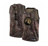 Men's Nike Minnesota Timberwolves #1 Tyus Jones Swingman Camo Realtree Collection NBA Jersey