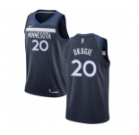 Men's Nike Minnesota Timberwolves #20 Josh Okogie Swingman Navy Blue NBA Jersey - Icon Edition