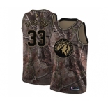 Men's Nike Minnesota Timberwolves #33 Keita Bates-Diop Swingman Camo Realtree Collection NBA Jersey