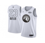Youth Nike Minnesota Timberwolves #23 Jimmy Butler White NBA Jordan Swingman 2018 All-Star Game Jersey