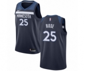 Youth Nike Minnesota Timberwolves #25 Derrick Rose Swingman Navy Blue NBA Jersey - Icon Edition