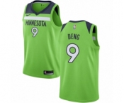 Youth Nike Minnesota Timberwolves #9 Luol Deng Swingman Green NBA Jersey Statement Edition