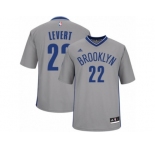 Men Adidas Brooklyn Nets #22 Caris LeVert Swingman Gray Alternate NBA Jersey