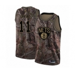 Men's Brooklyn Nets #11 Kyrie Irving Swingman Camo Realtree Collection Basketball Jersey