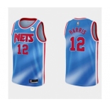 Men's Brooklyn Nets #12 Joe Harris Blue Stitched Basketball Jersey